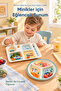 2-Piece Melamine Children's Plate - Extra Durable Bpa Free Feeding Set - Unbreakable Children's Feeding Plate - 5