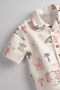 Linen/Cotton Fabric Baby Boy and Children's Shirt - 4