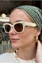 Ogıyanı Dı Polo Unisex Cream Brown Sunglasses - 3