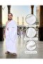 Set of 2 Ahram Towels for Mens - Hajj & Umrah Ihram-Belt With pins and bag - 4