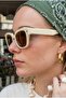 Ogıyanı Dı Polo Unisex Cream Brown Sunglasses - 2