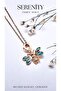 Colorful Zircon Stone Bee Figure Steel Necklace - 3