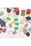Drawing Stencils Set for Kids,20 Pieces Reusable Painting Templates,Letters Flowers Animals Patterns - 3