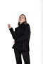 Black Thermal Fleece Sweater Unisex - 5