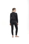Unisex Winter Black Comfortable Use Flexible Thermal Underwear Set 3Rd Level - 7