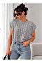 Women's Knitted Patterned Knitwear Sweater