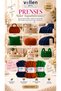 Princess Chunky Glitter Polyester Hand Knitting Yarn 500 Gr 14 m Finger Knitting Bag Blanket Yarn - 5