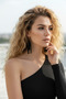 Gold Color Chain Earrings – Black Color Tassel Design - 3