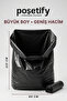 Black Thick Roll Garbage Bag 80X110 cm |   1 Roll 10 Pieces |   400 Gr |   Large Size Durable Garbage Bag - 4