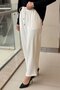 Sentez Elegance Buy Elasticated Tight-Legged Pants - 3