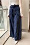 Pleated Front and Belted Waist Dubai Pants - 3