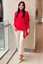 Knitwear Tunic with Side Button Detail - 2