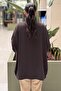 High Collar Slim Flared Detailed Shirt - 4