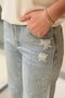 Full Serpme Stone Embellished Jean Trousers - 5