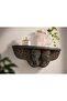 Greek Bust Design Wall Shelf Wall Flower Holder Mythological Wall Decor - 2