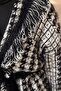 Patterned Two Color Beard Cardigan - 3