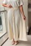 Sentez Zippered Crinkle Skirt - 2