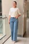 Full Serpme Stone Embellished Jean Trousers