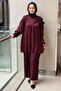 Python Patterned Shawl Collar Tunic Trouser Set