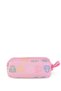 . Minimal Logo Printed Double Compartment Girl's Pen Holder - 4