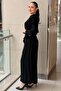 Gold Buckle Belted Dress - 2