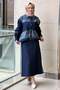 Sequin Detailed Jacket Skirt Jeans Set - 3