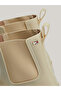 Women's Winter Waterproof Elastic Non-Slip Sole Beige Boots & Booties - 6