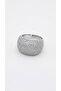 Silver Wide Form Zircon Stone Adjustable Women's Ring |   Special Boxed