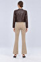 Premium Power Lycra Stretch High Waist Flare Cut Trousers - 4