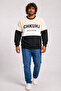 Large Size Crew Neck 3Ip Sweat Chao Ku 25721 Beige - 2