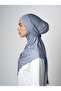 Belted Viscose Turban - Baby Blue - (St057), (Id 2905730)