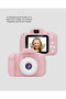 8Mp Mini Children's Camera – Pink with Voice Recording Feature - 4