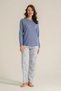 Pc9270-S Women's Long Sleeve Pajama Set - 3