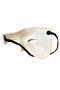 White Half Male Mask – Phantom Party & Prom Mask - 3