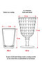 Allegra Dark Green Goblet Glass - 450 ml Single Acrylic Material - Not Glass Shatter-Resistant - 4