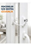 Window Security Device with Key Flexible Cable Window Opening Limiter Lock