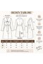 Women's Belted, Pocketed, Slit, Lined Cashmere Coat Cream - 2