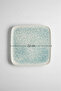 Set of 6 Verona Square Serving Plates 22X22Cm Digital Asel - 2