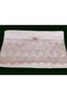 50X90 2-Pack 100% Cotton Velvet Lace Laced Bow Dowry Box Hand and Face Towels - 4