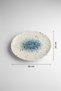 6-Piece Ellipse Oval Kayak Plate 36cm Digital Splash - 2