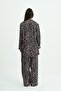 Savanna Trio 4 Piece Satin Pajama Set - 8