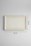 6-Piece Flora Rectangular Kayak Plate 30X22.5Cm Digital Punto - 3
