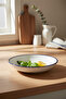 6-Piece Venue Deep Plate 25cm Rim Navy Blue - 6