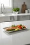 6-Piece Flora Rectangular Kayak Plate 33X17Cm Digital Punto - 6