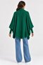 Women's Jacquard Poncho Model Cardigan - 6