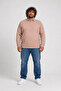 Men's Large Size Polo Collar Sweat Flota Pocket 24407 S.Brown - 2
