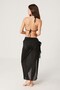 Sugu Long Tied Pareo Black - 2