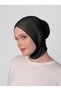 Ready-Made Bonnet - Half Neck Collar (Crossed) - Black - (St293), (Id 7829301) - 5