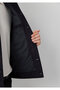 Black Faux Suede Jacket Regular Fit / Normal Cut 0110868-71379 - 8