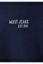 Jeans Navy Blue T-Shirt Oversize / Wide Cut 0613676-70490 - 7